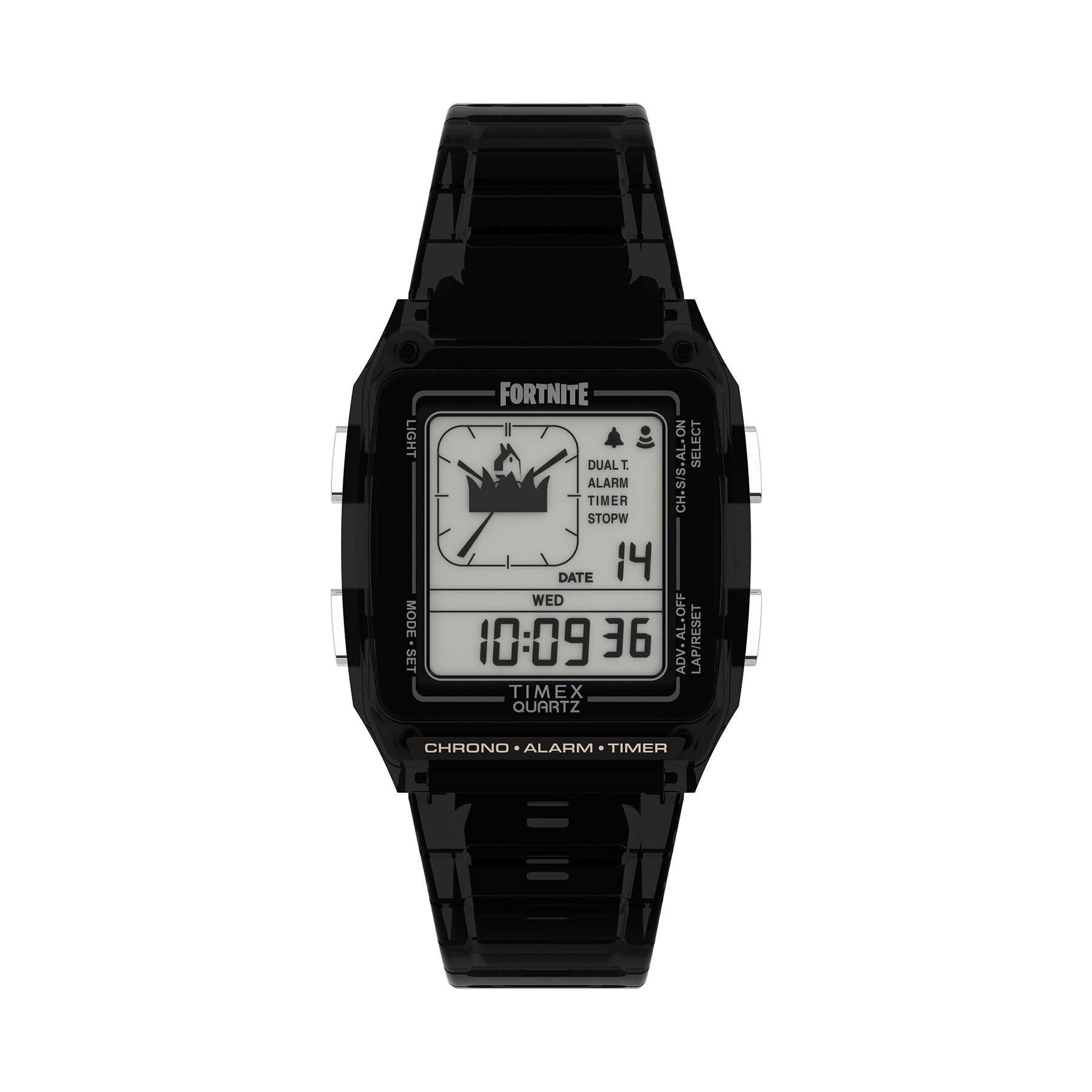 Timex Часовник Q Lca X Fortnite® 35mm TW2W96500
