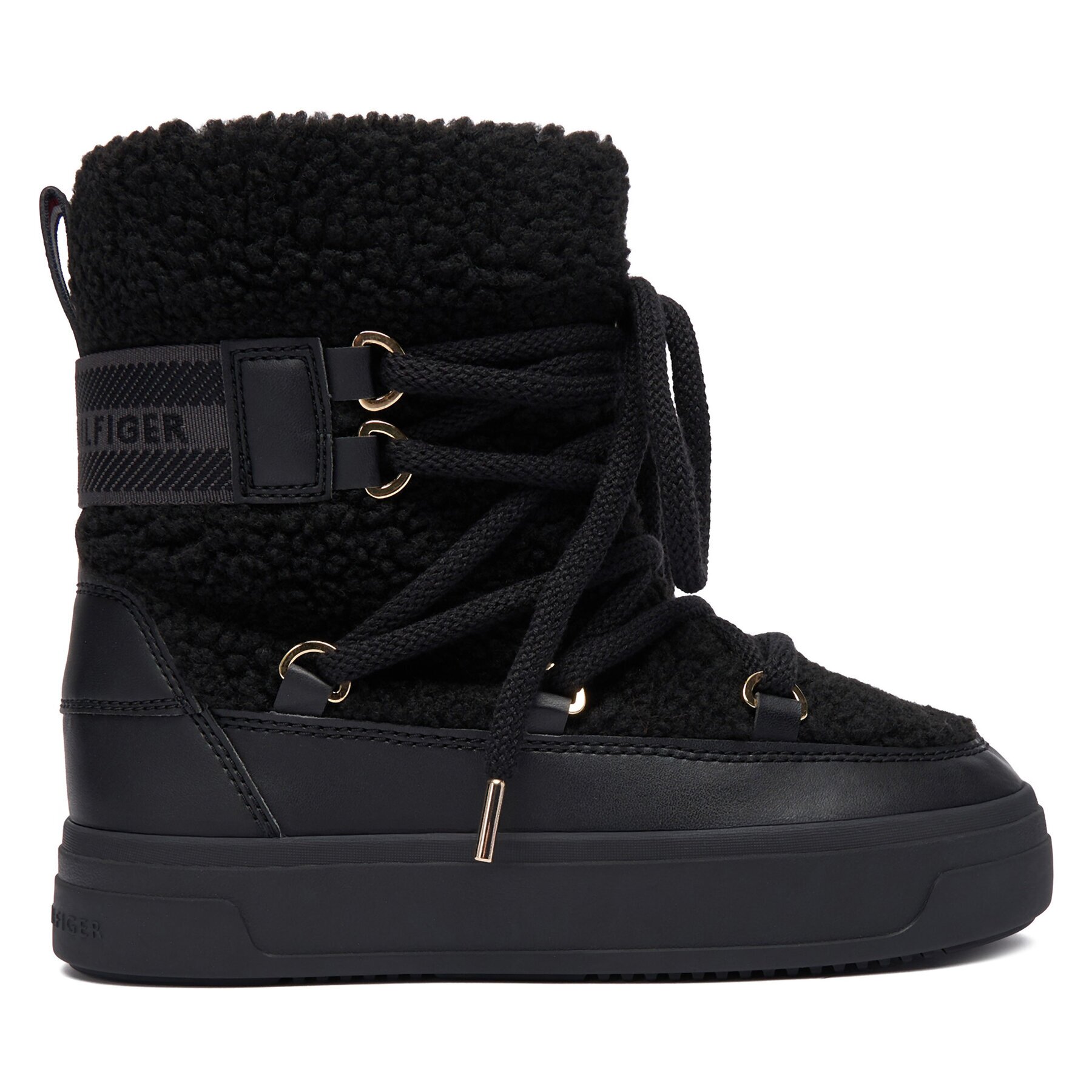 Tommy Hilfiger Апрески Faux Shearling Snowboot FW0FW08788