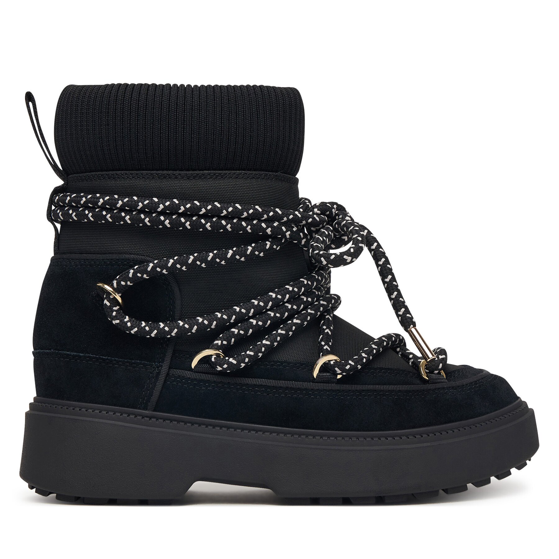 Tommy Hilfiger Апрески Lace-Up Water Resist Snow Boot FW0FW09546