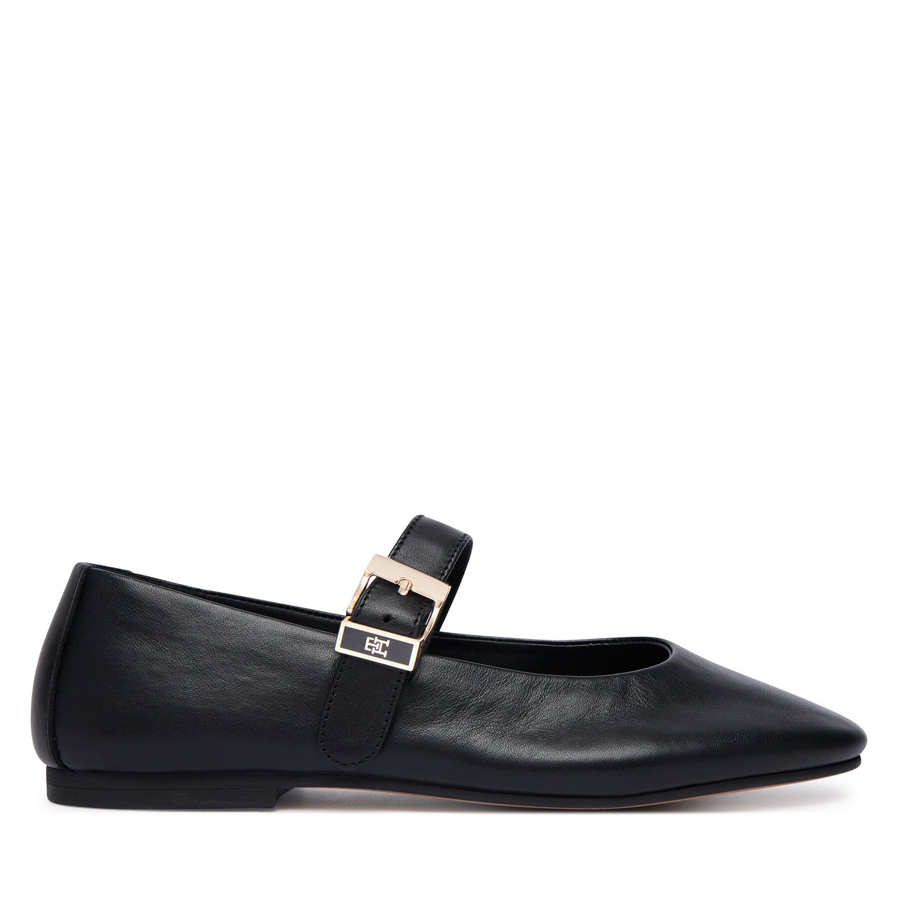 Tommy Hilfiger Балеринки Buckle Leather Ballerina FW0FW09684