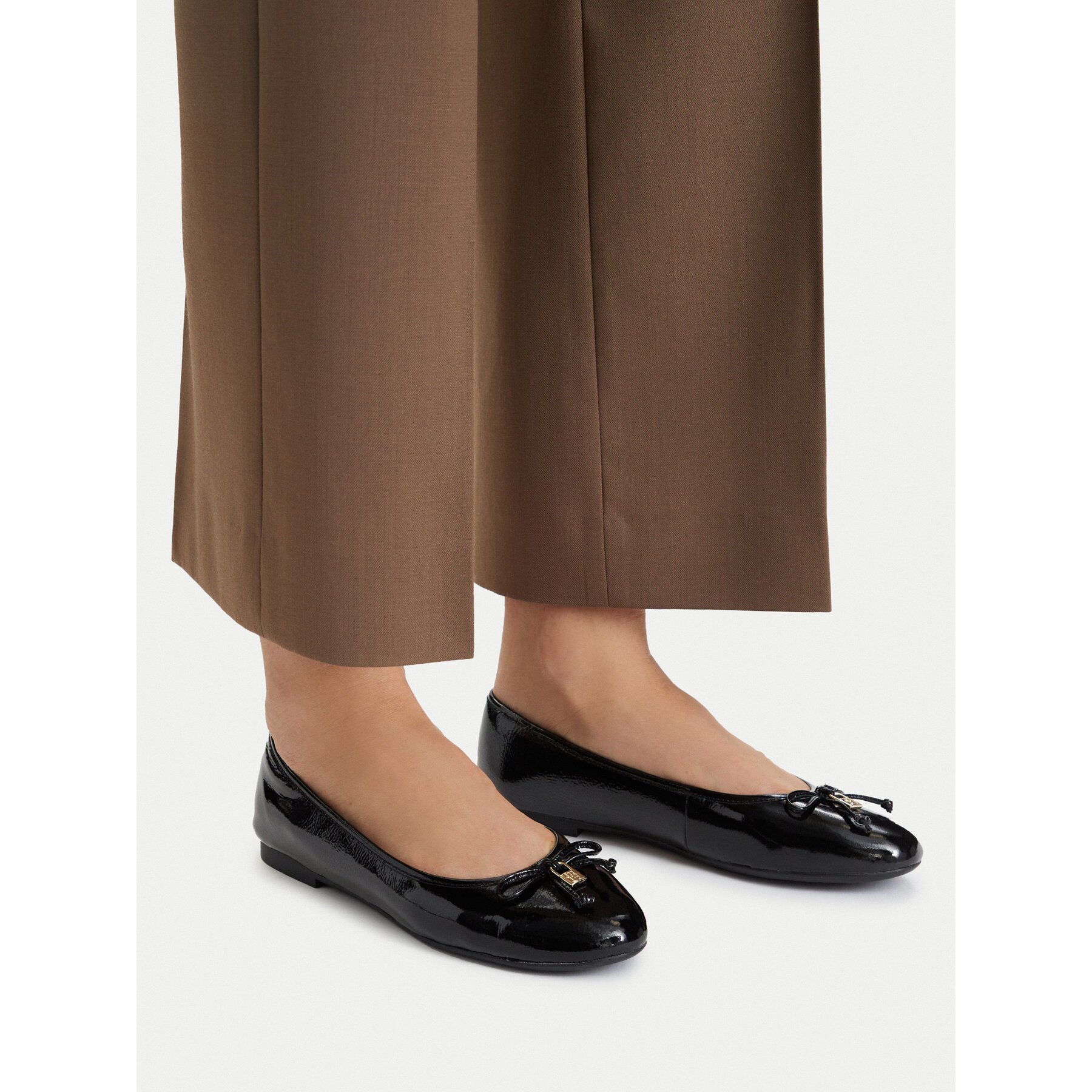 Tommy Hilfiger Балеринки Hilifger Patent Ballet FW0FW09005