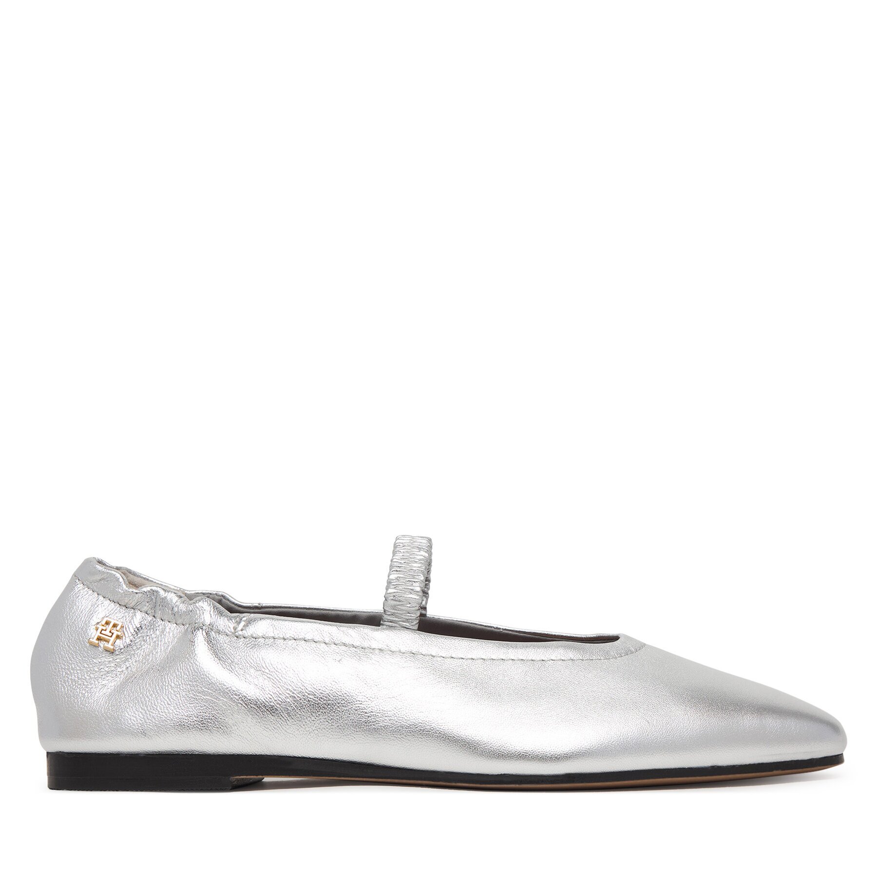 Tommy Hilfiger Балеринки Silver Lth Ellastic Ballerina FW0FW09466