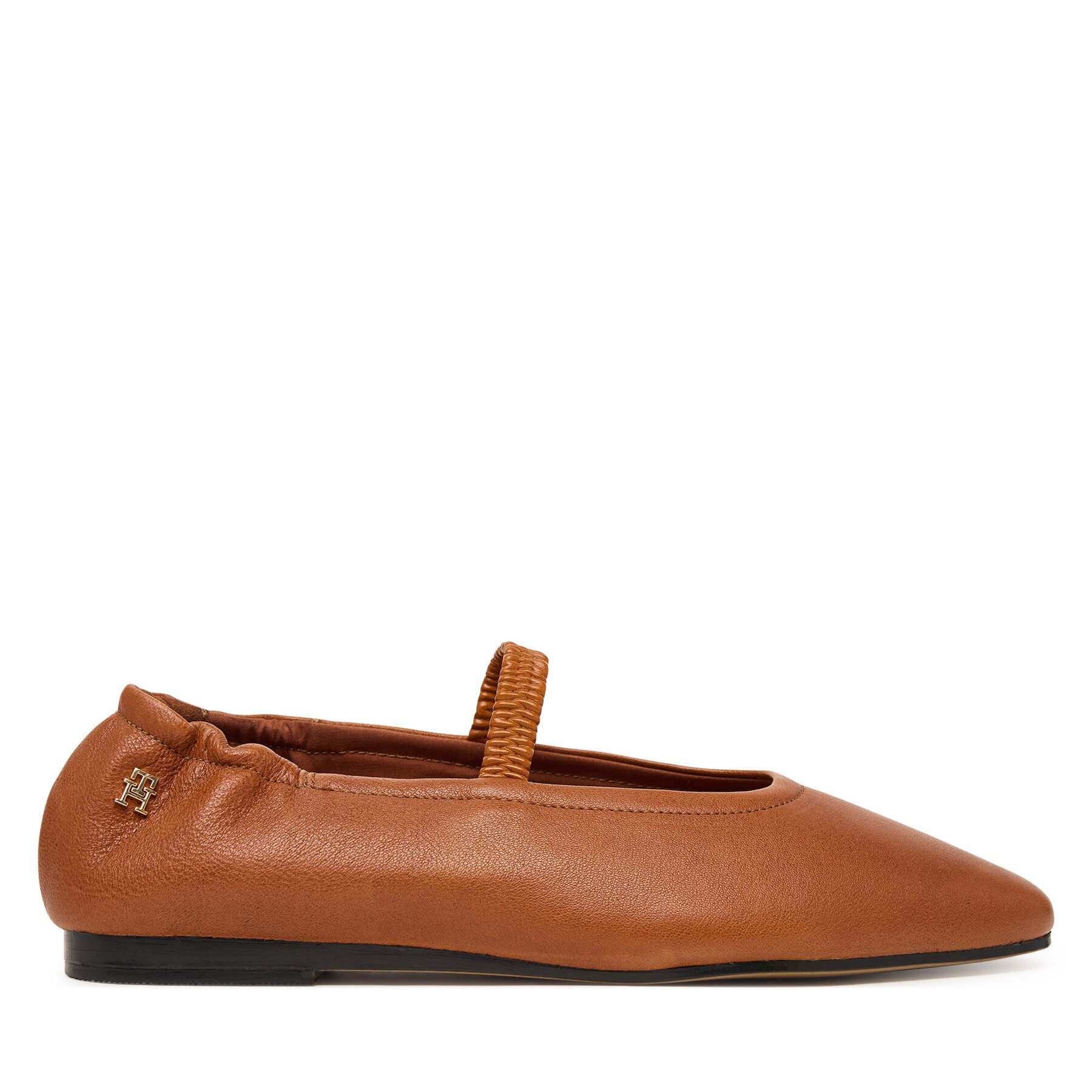 Tommy Hilfiger Балеринки Soft Leather Ellastic Ballerina FW0FW09245