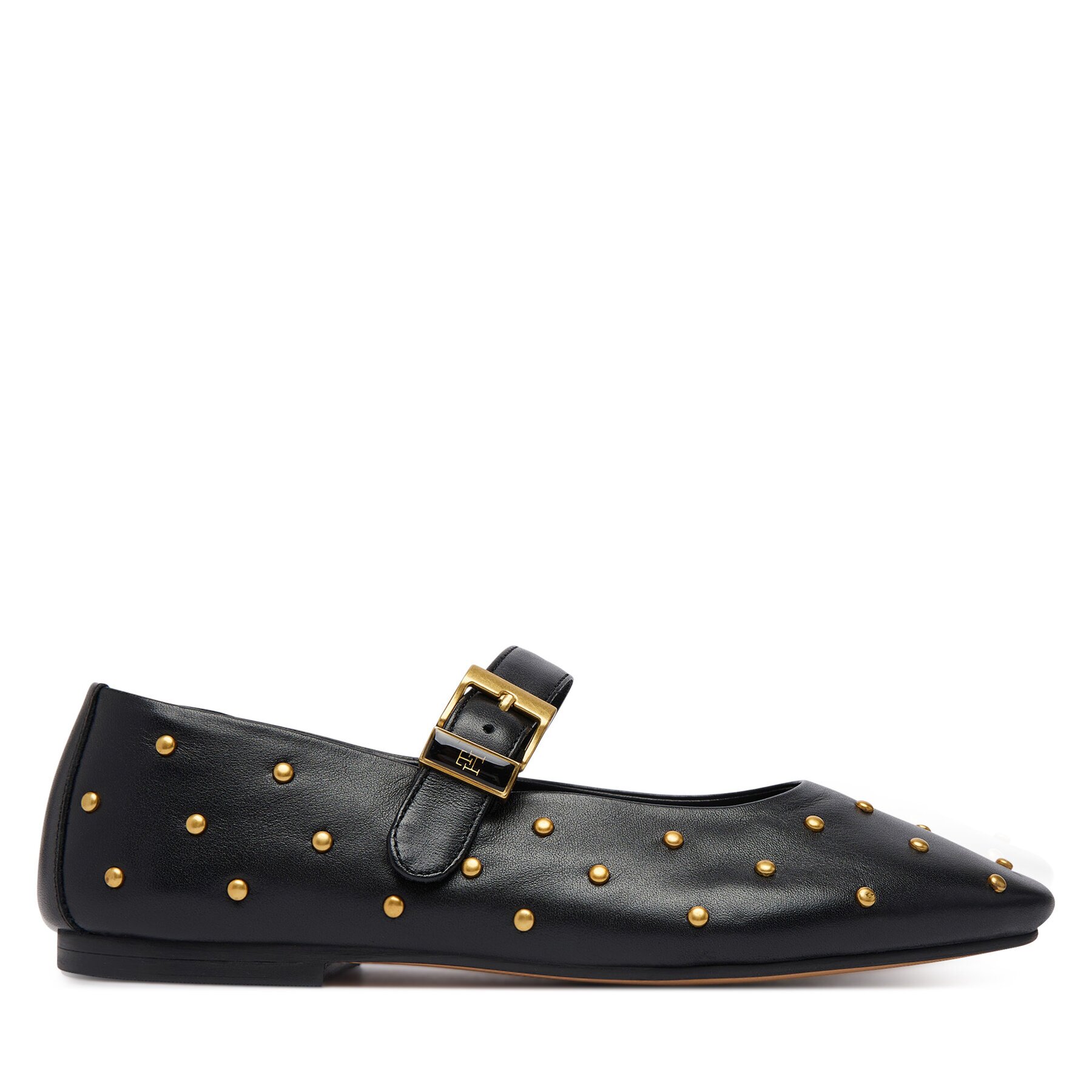 Tommy Hilfiger Балеринки Th Buckle Leather Stud Ballerina FW0FW09541