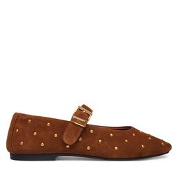 Tommy Hilfiger Балеринки Th Buckle Suede Stud Ballerina FW0FW09666