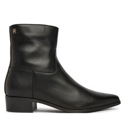 Tommy Hilfiger Боти Leather Ankle Boot W Zip FW0FW09921