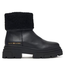 Tommy Hilfiger Боти Shearling Fold Chunky Ankle Boot FW0FW09677