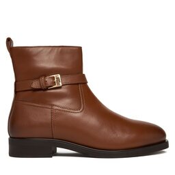 Tommy Hilfiger Боти Th Buckle Riding Leather Bootie FW0FW08781