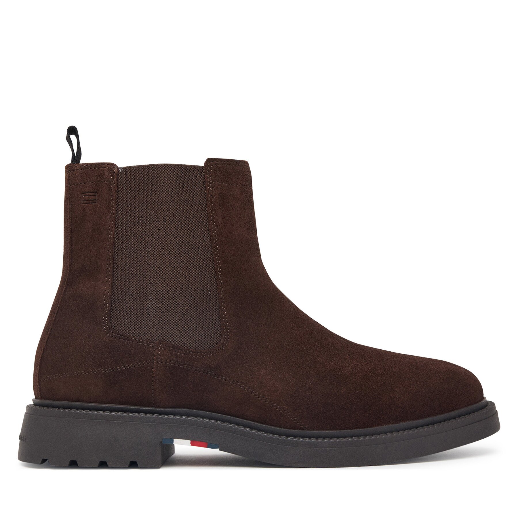 Tommy Hilfiger Боти тип челси Corporate Casual Suede Chelsea FM0FM05952