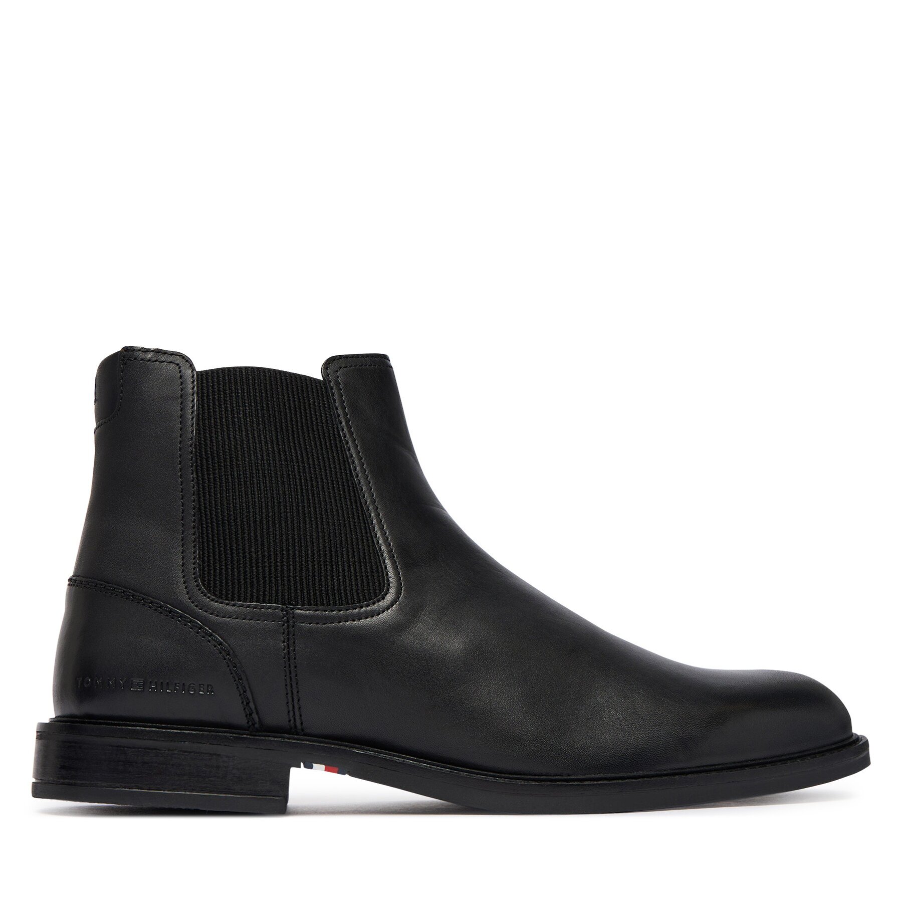 Tommy Hilfiger Боти тип челси Corporate Dressy Lth Chelsea FM0FM05935