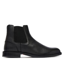 Tommy Hilfiger Боти тип челси Corporate Dressy Lth Chelsea FM0FM05935