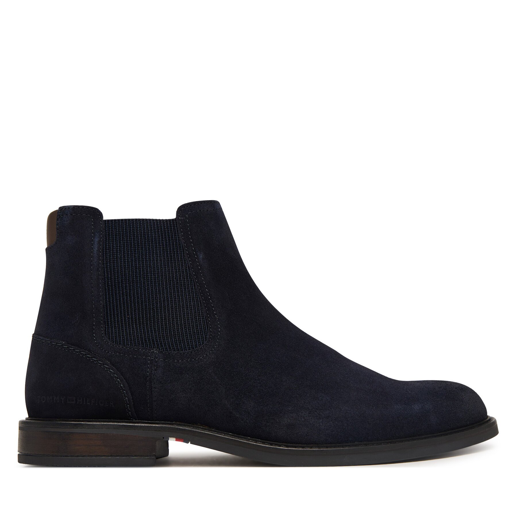 Tommy Hilfiger Боти тип челси Corporate Dressy Suede Chelsea FM0FM05953