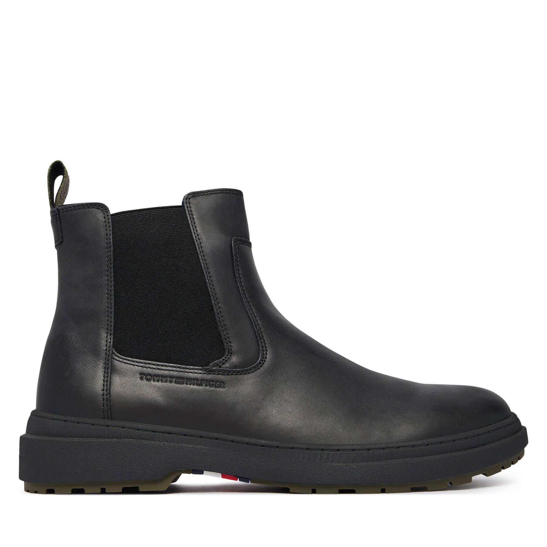 Tommy Hilfiger Боти тип челси Hilfiger Outdoor Warm Lth Chel FM0FM05958
