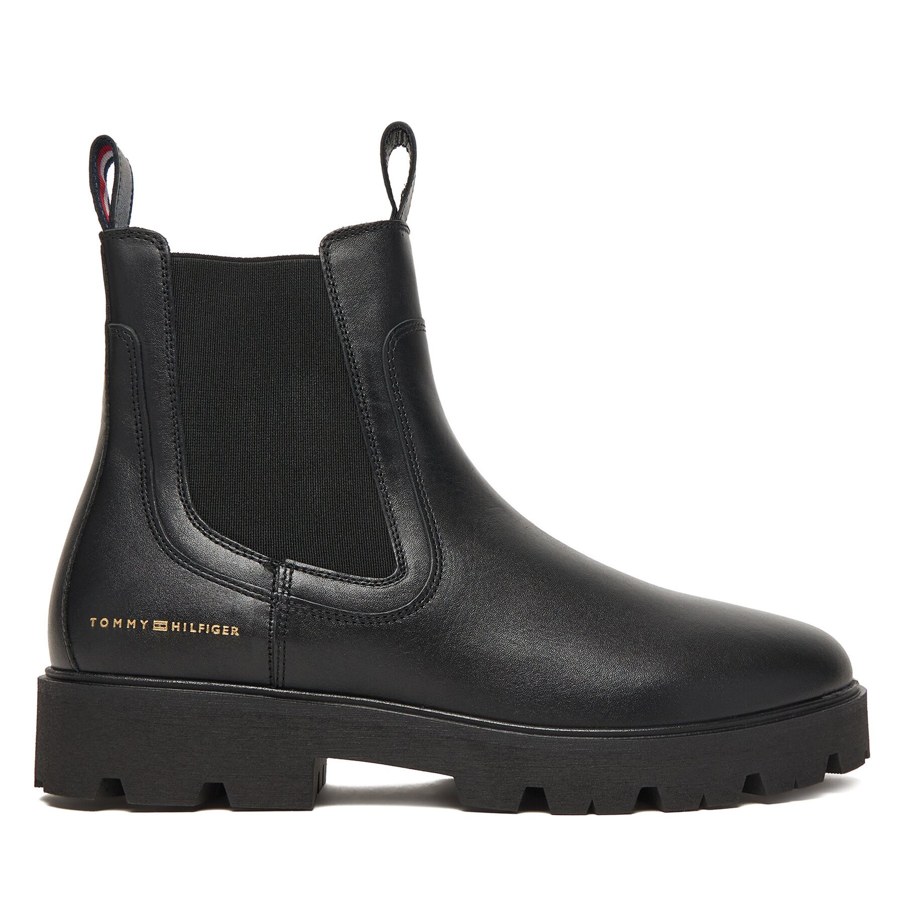 Tommy Hilfiger Боти тип челси Lthr Low Chelsea FW0FW08775