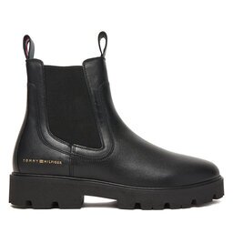 Tommy Hilfiger Боти тип челси Lthr Low Chelsea FW0FW08775