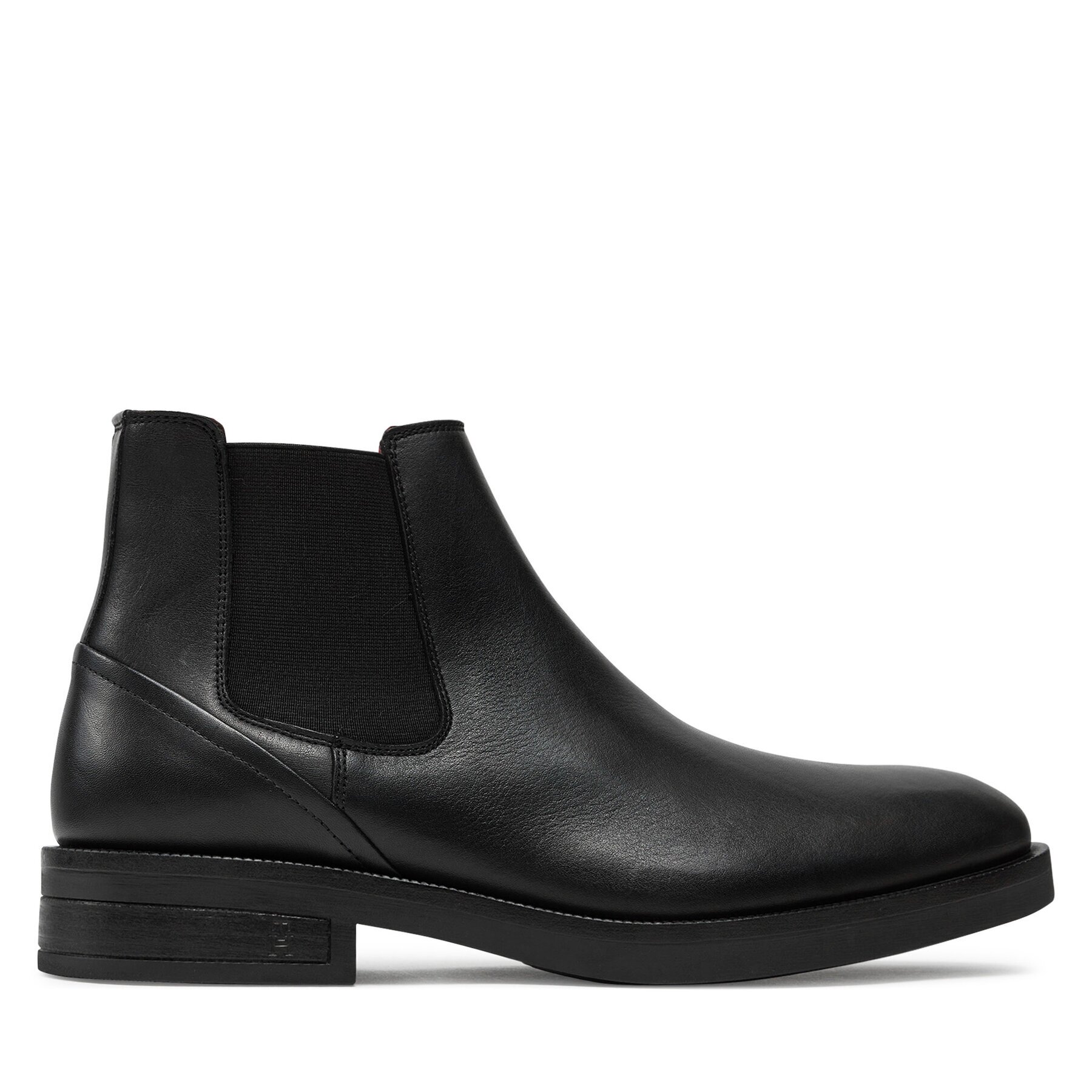 Tommy Hilfiger Боти тип челси Premium Hilfiger Tl Lth Chelsea FM0FM05185