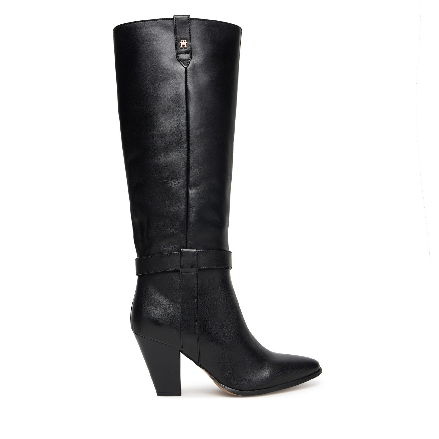 Tommy Hilfiger Ботуши T-Strap Pointy FW0FW08982