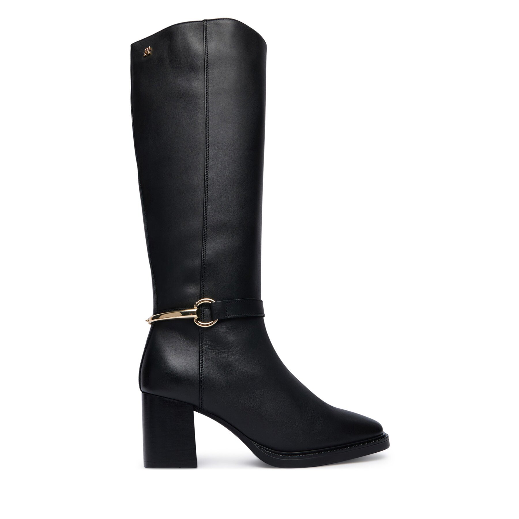 Tommy Hilfiger Ботуши Th Stud Heel Riding Knee Boot FW0FW09551