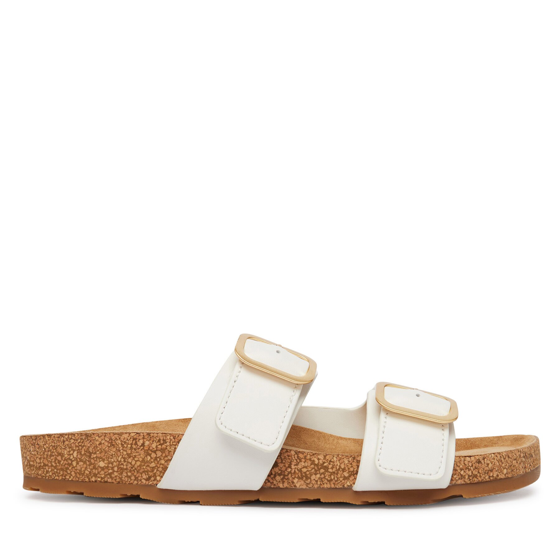 Tommy Hilfiger Чехли Leather Double Strap Cork Sandals FW0FW09118