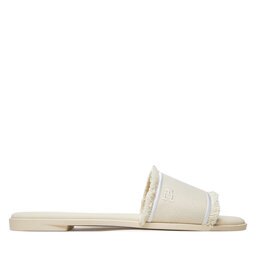 Tommy Hilfiger Чехли Fringe Canvas Flat Sandal FW0FW08908