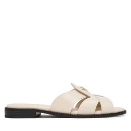 Tommy Hilfiger Чехли Leather Crest Square Toe Sandals FW0FW09126