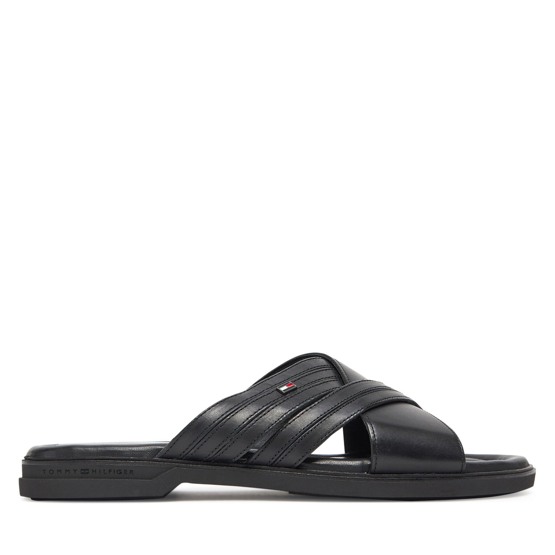 Tommy Hilfiger Чехли Premium Hilfiger Cc Lth Sandal FM0FM05504