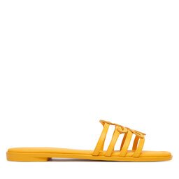 Tommy Hilfiger Чехли Th Script Flat Mule Lth FW0FW09368
