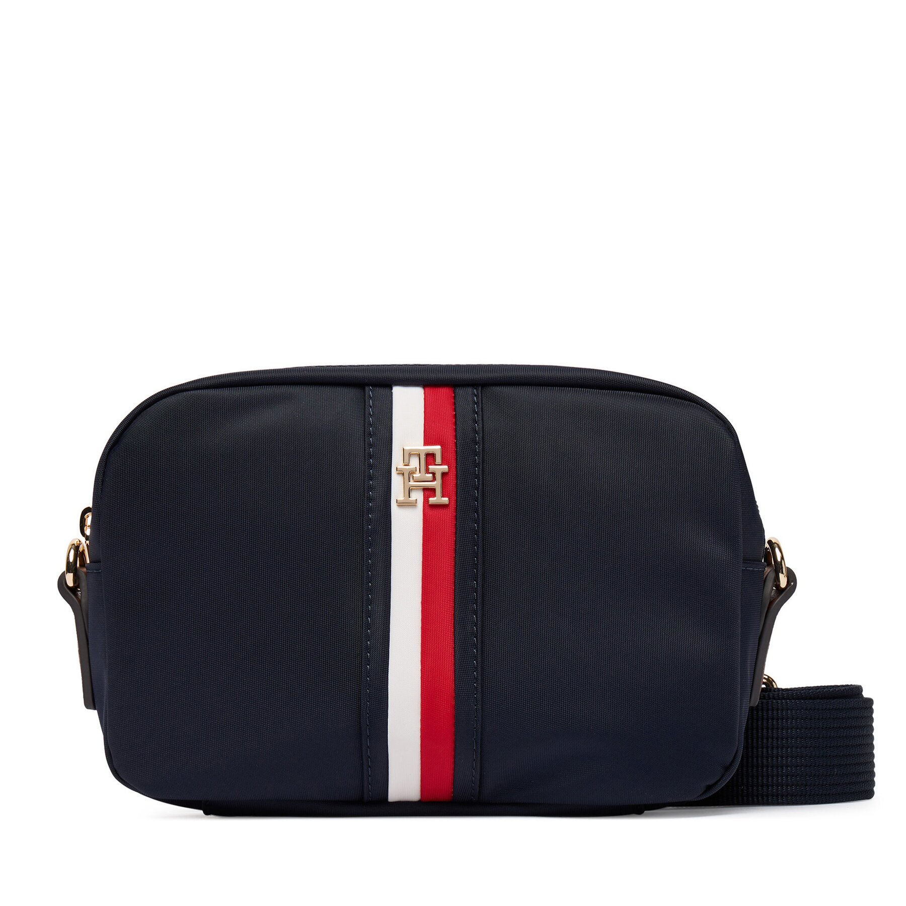 Tommy Hilfiger Дамска чанта Popette Camera Bag Corp AW0AW19023