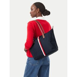 Tommy Hilfiger Дамска чанта Popette Tote Corp AW0AW19027