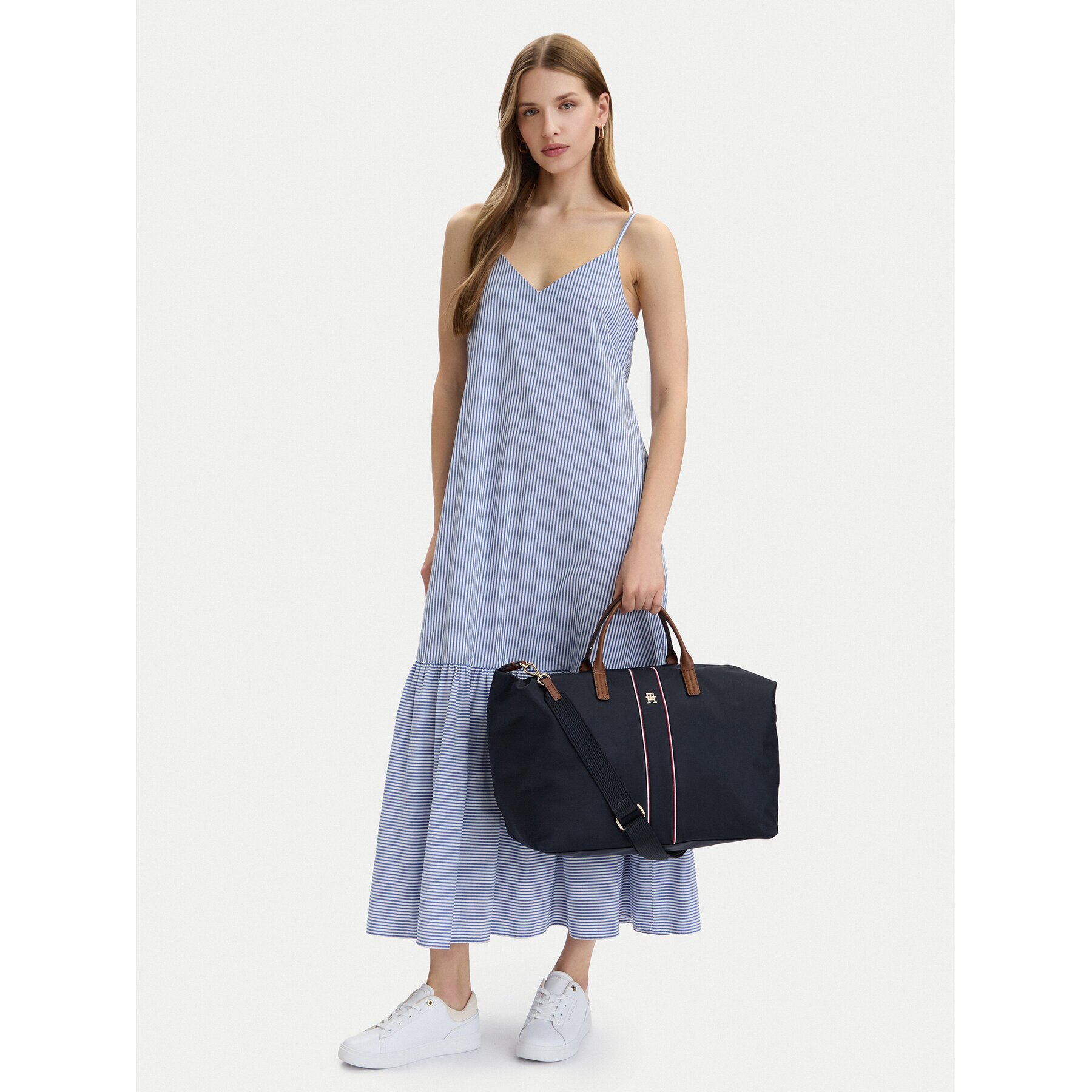 Tommy Hilfiger Дамска чанта Popette Weekender Corp AW0AW18529