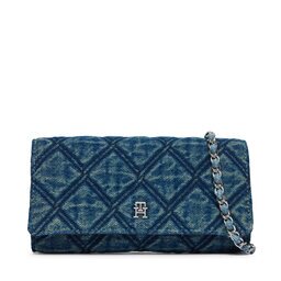 Tommy Hilfiger Дамска чанта Th Feminine Wallet Chain Denim AW0AW18903