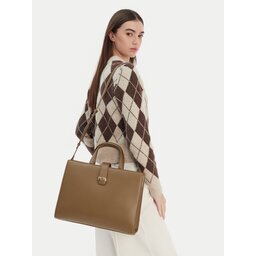 Tommy Hilfiger Дамска чанта Th Heritage Satchel AW0AW18287