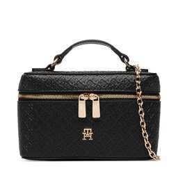 Tommy Hilfiger Дамска чанта Th Icon Chain Vanity Bag Mono AW0AW19021
