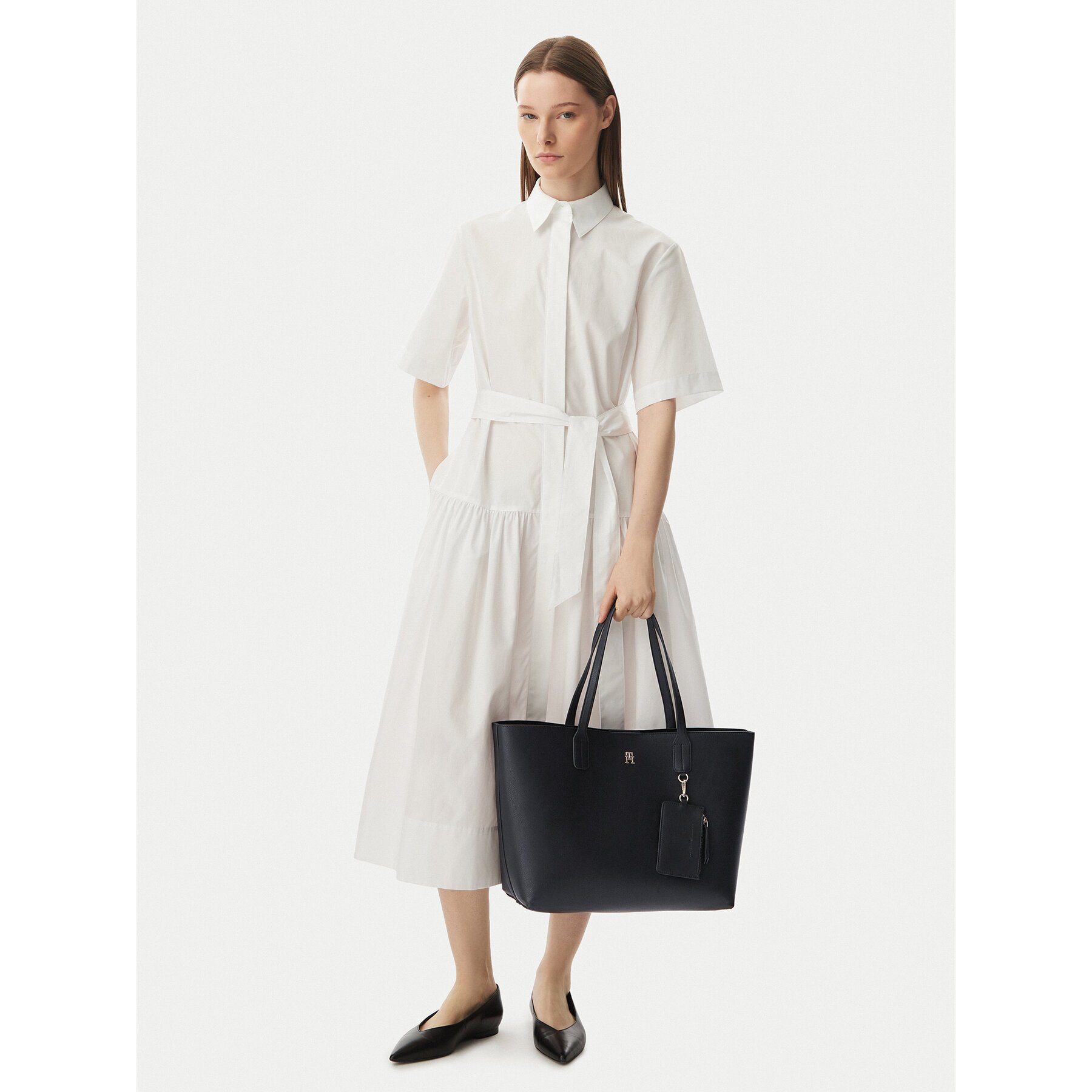 Tommy Hilfiger Дамска чанта Th Icon Tote AW0AW18724