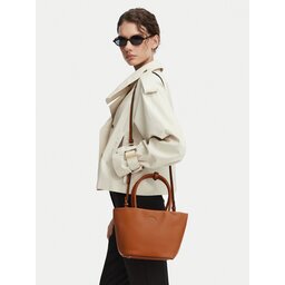 Tommy Hilfiger Дамска чанта Th Marina Bucket Leather AW0AW18739