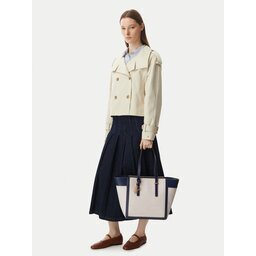Tommy Hilfiger Дамска чанта Th Script Tote Canvas AW0AW18829