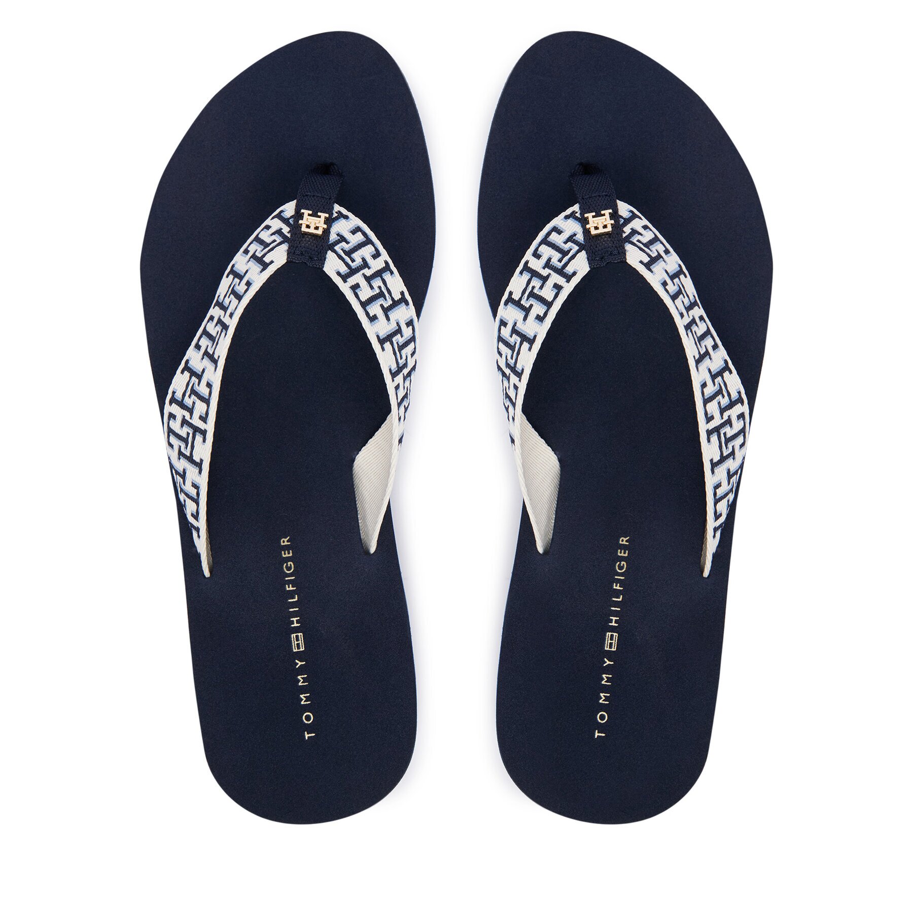 Tommy Hilfiger Джапанки Mono Wedge Summer Sandal FW0FW09696