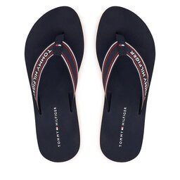 Tommy Hilfiger Джапанки Th Corporate Wedge Summer Sandal FW0FW09695