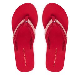 Tommy Hilfiger Джапанки Th Wedge Crochet Summer Sandal FW0FW09420
