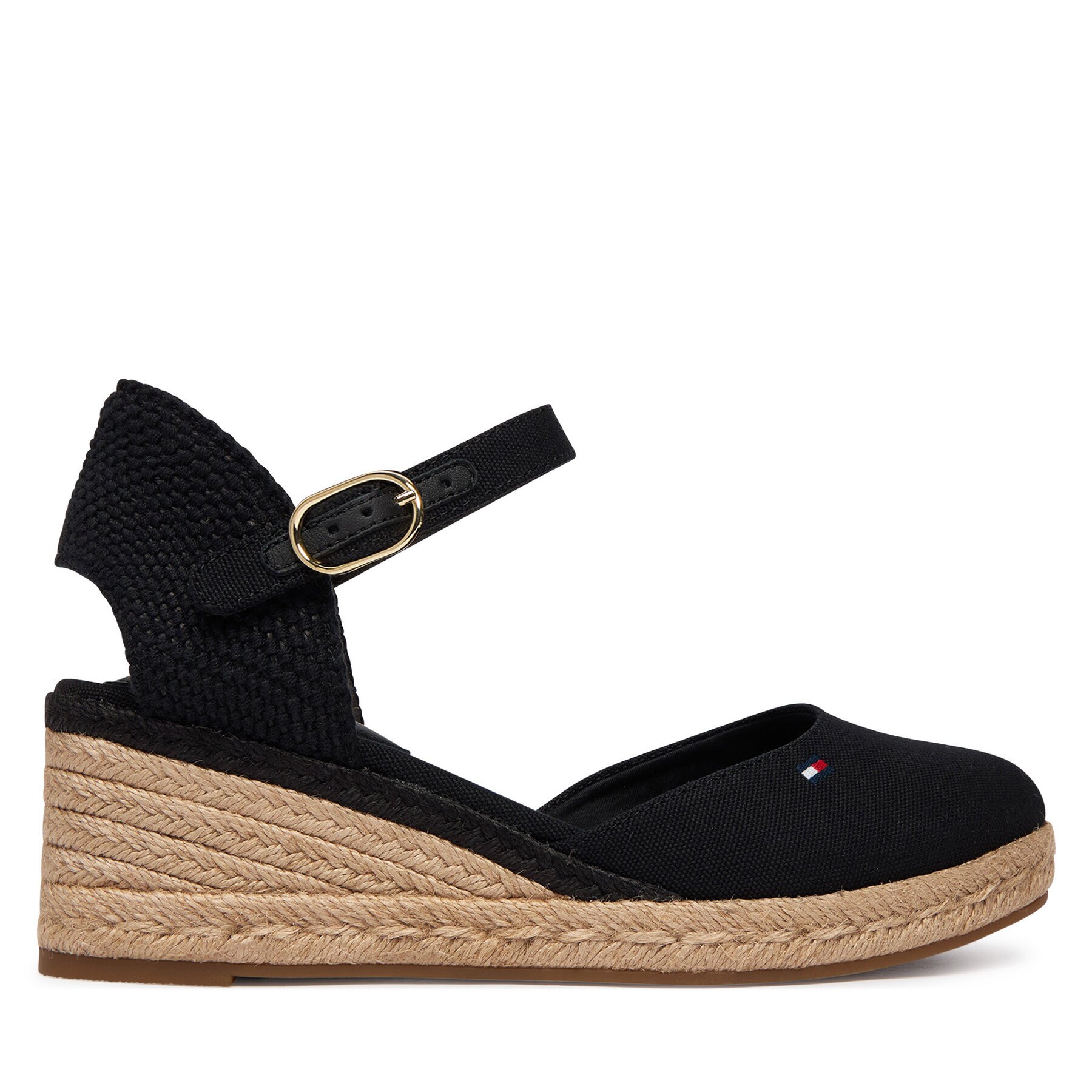 Tommy Hilfiger Еспадрили Mid Wedge Espad Closed Toe FW0FW09233
