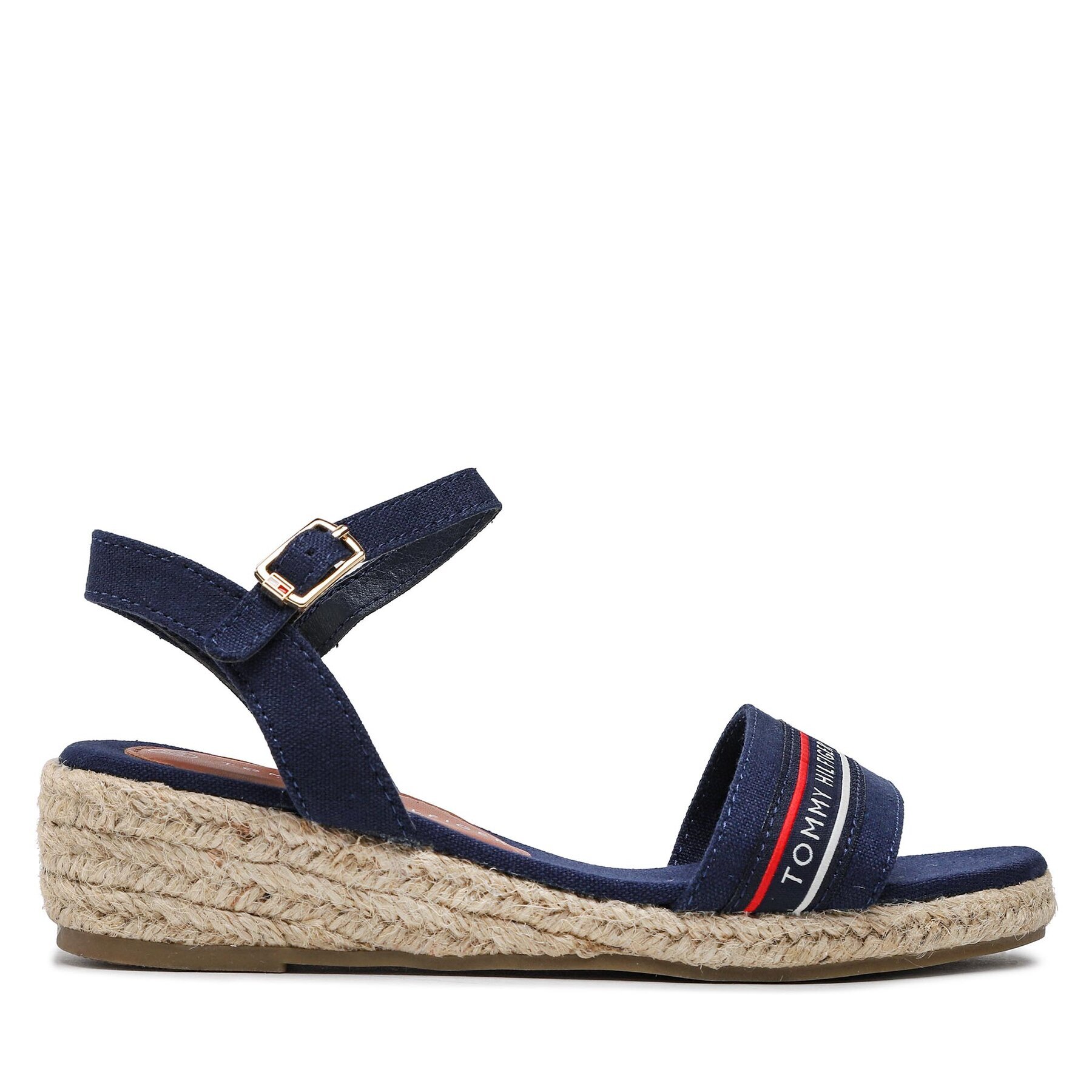Tommy Hilfiger Еспадрили Rope Wedge Sandal T3A7-32777-0048 M
