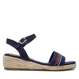 Tommy Hilfiger Еспадрили Rope Wedge Sandal T3A7-32777-0048 M