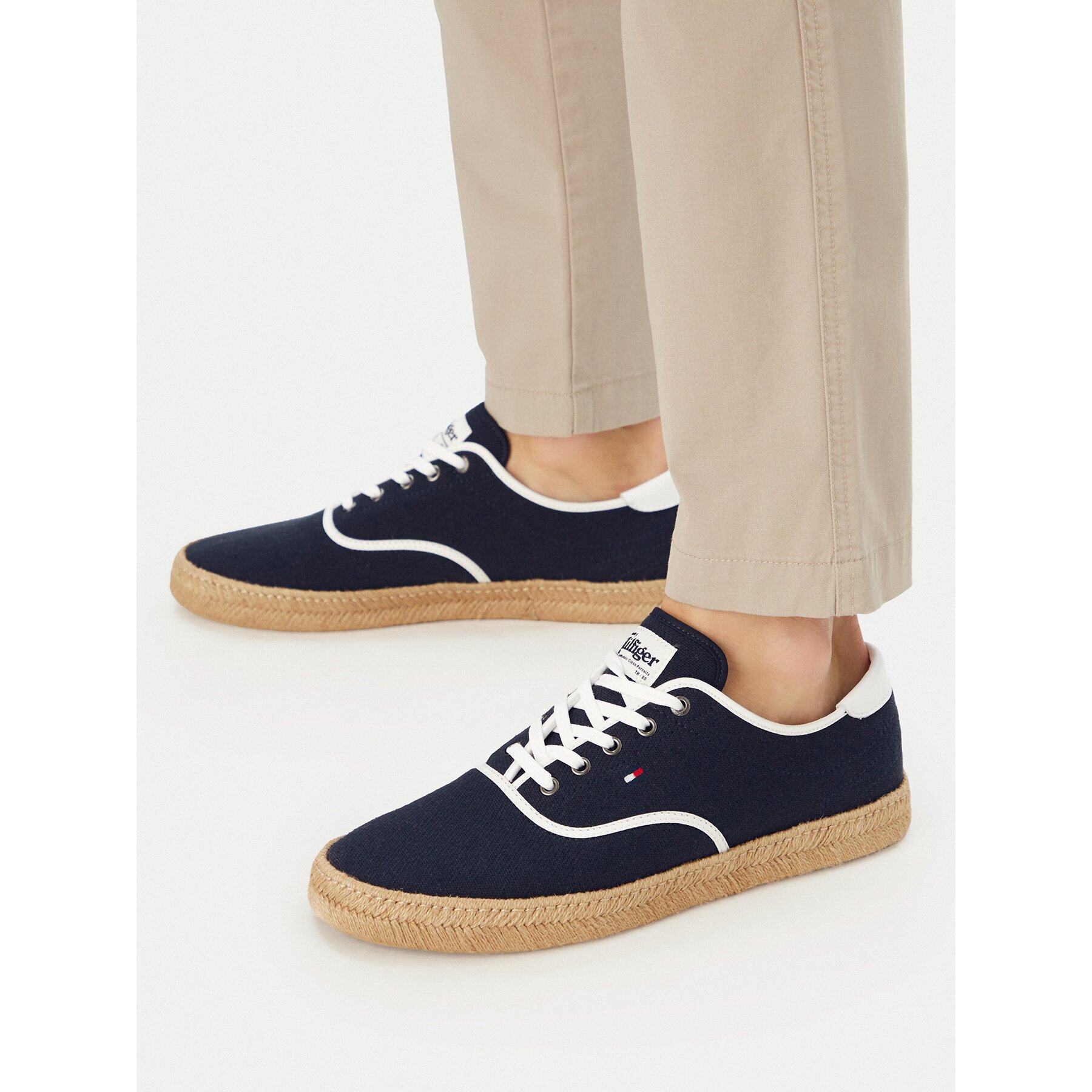 Tommy Hilfiger Еспадрили Th Hi Vulc Core Jutte Canvas FM0FM05872