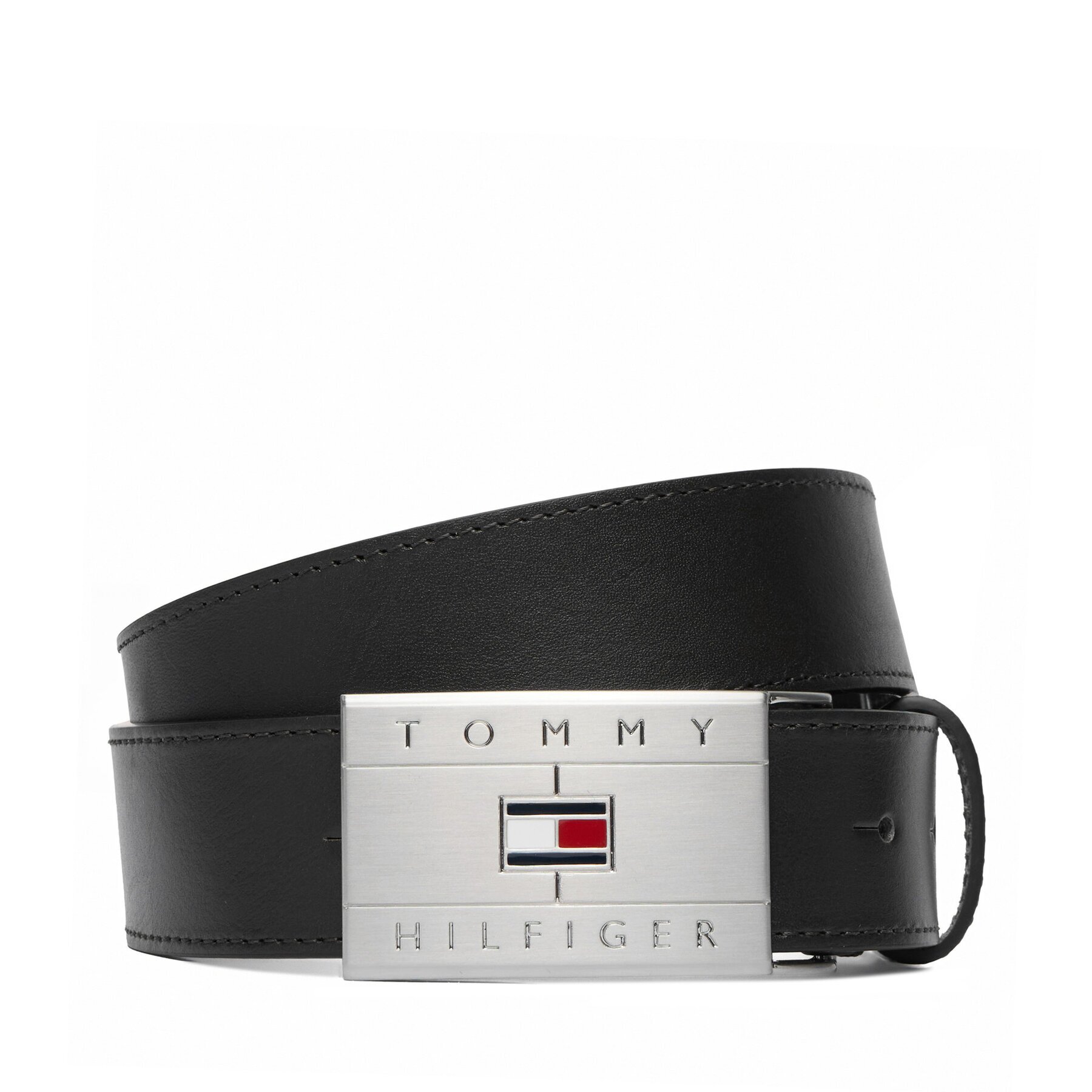 Tommy Hilfiger Колан Th Flag Plaque Belt AM0AM14322