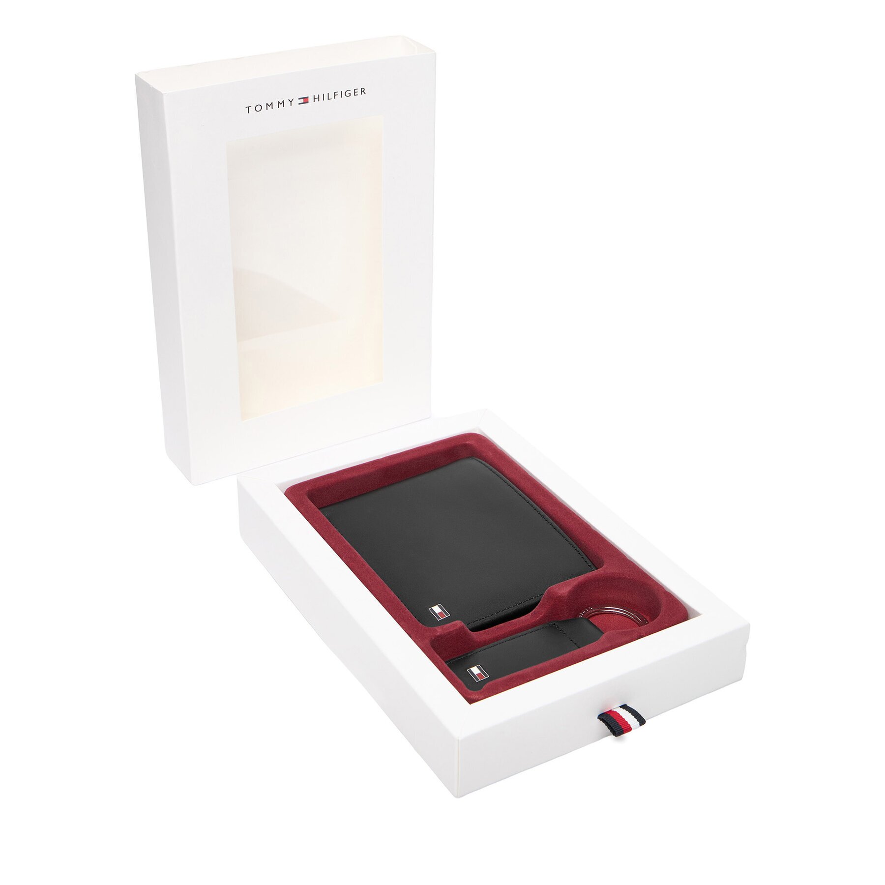 Tommy Hilfiger Компелкт портфейл и ключодържател Gp Eton Cc And Coin Pckt Keyfob AM0AM07931