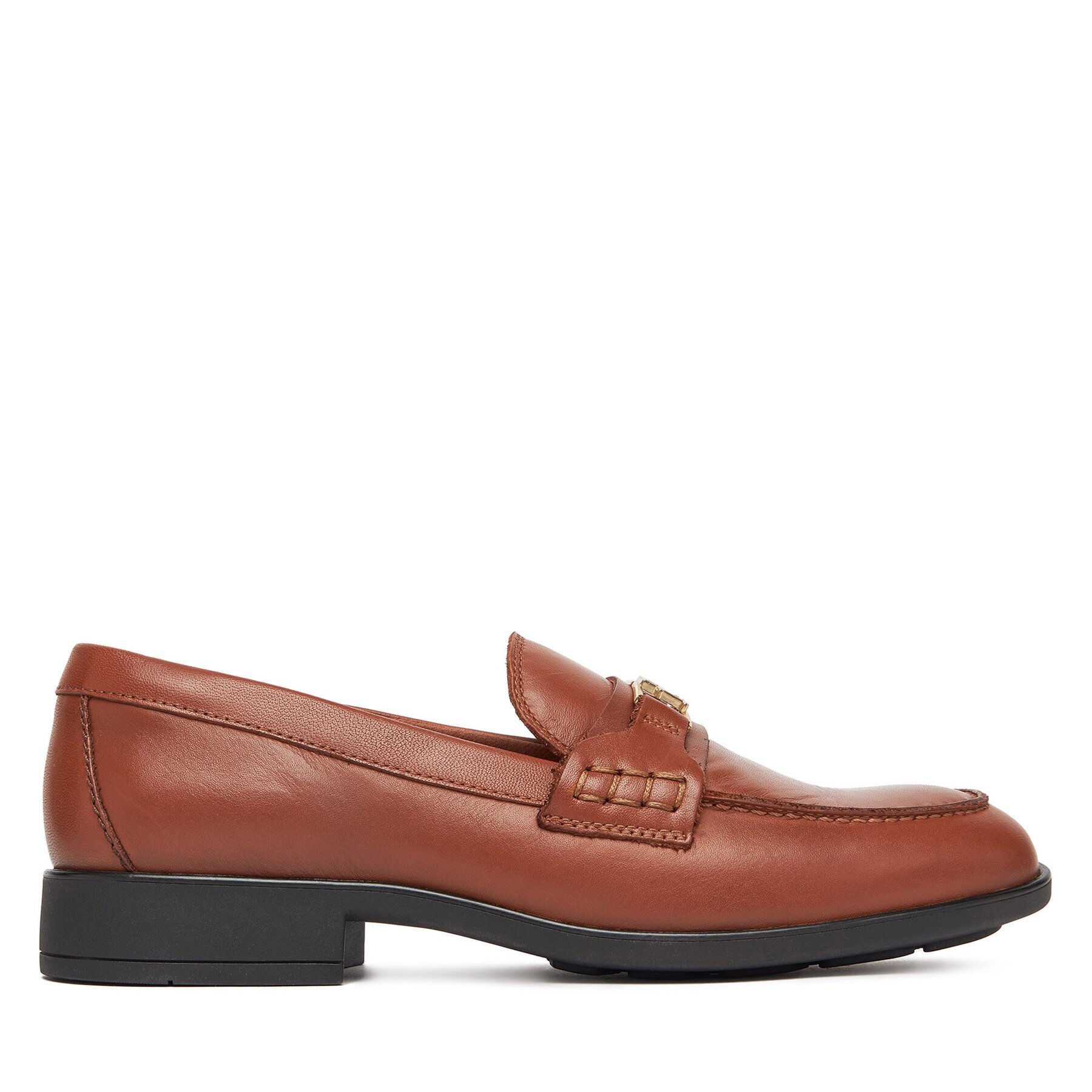 Tommy Hilfiger лоуфъри с дебела подметка Th Logo Leather Loafer FW0FW08705