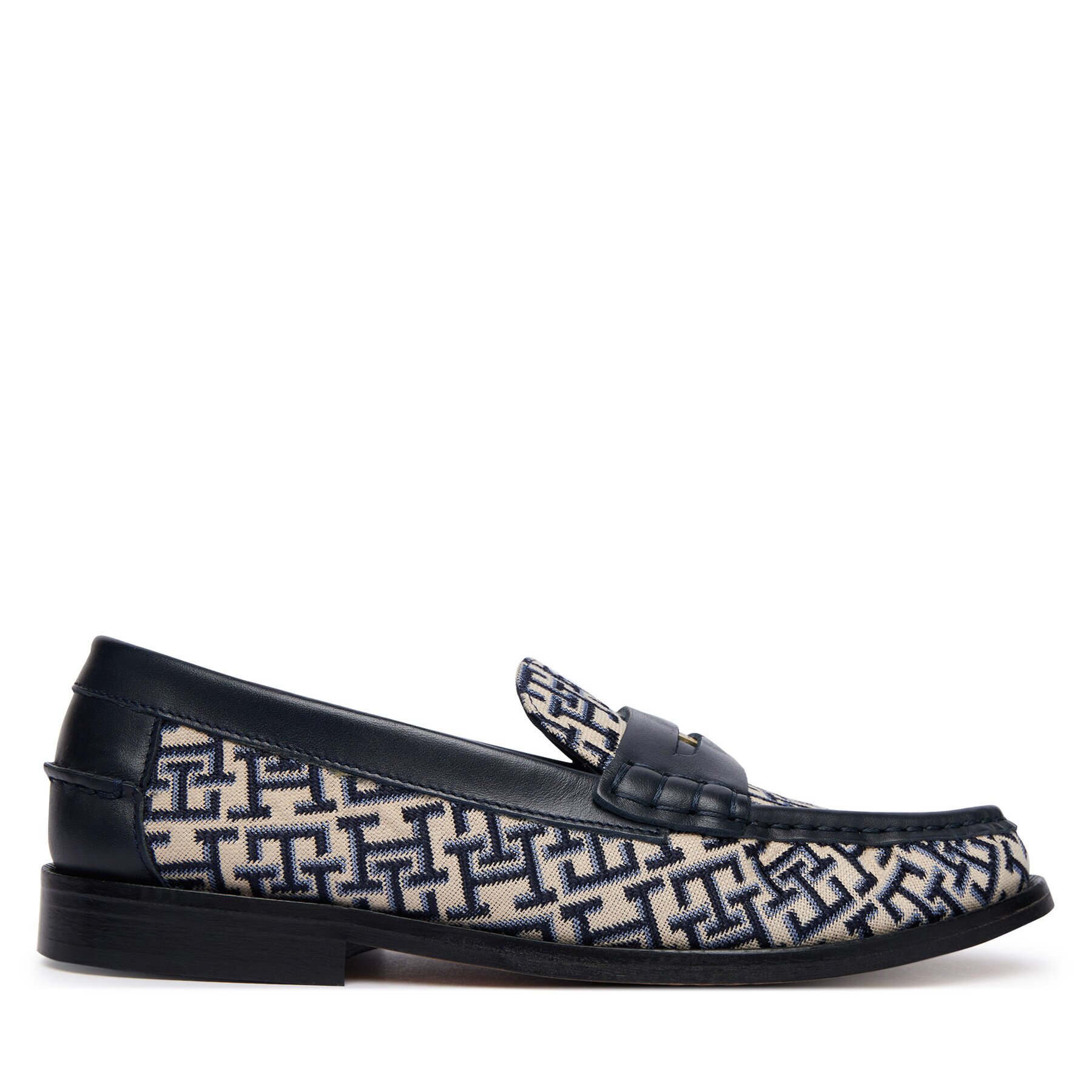 Tommy Hilfiger лоуфъри с дебела подметка Th Monogram Penny Bar Loafer FW0FW09537