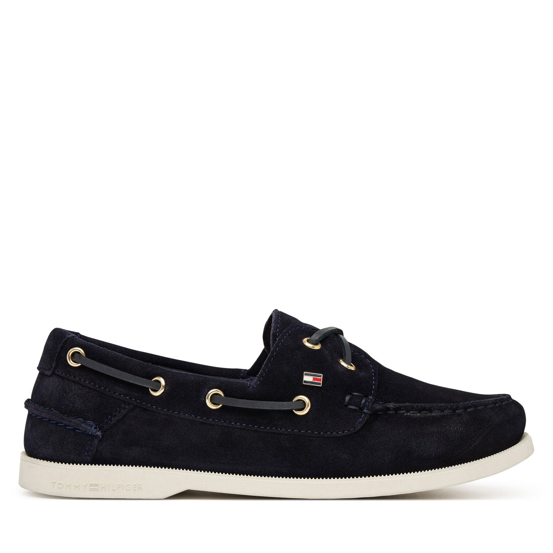Tommy Hilfiger Мокасини Hilfiger Suede Boat Shoe FW0FW09338