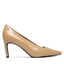 Tommy Hilfiger Обувки на ток Squared Toe High Heel Lth Pump FW0FW09510