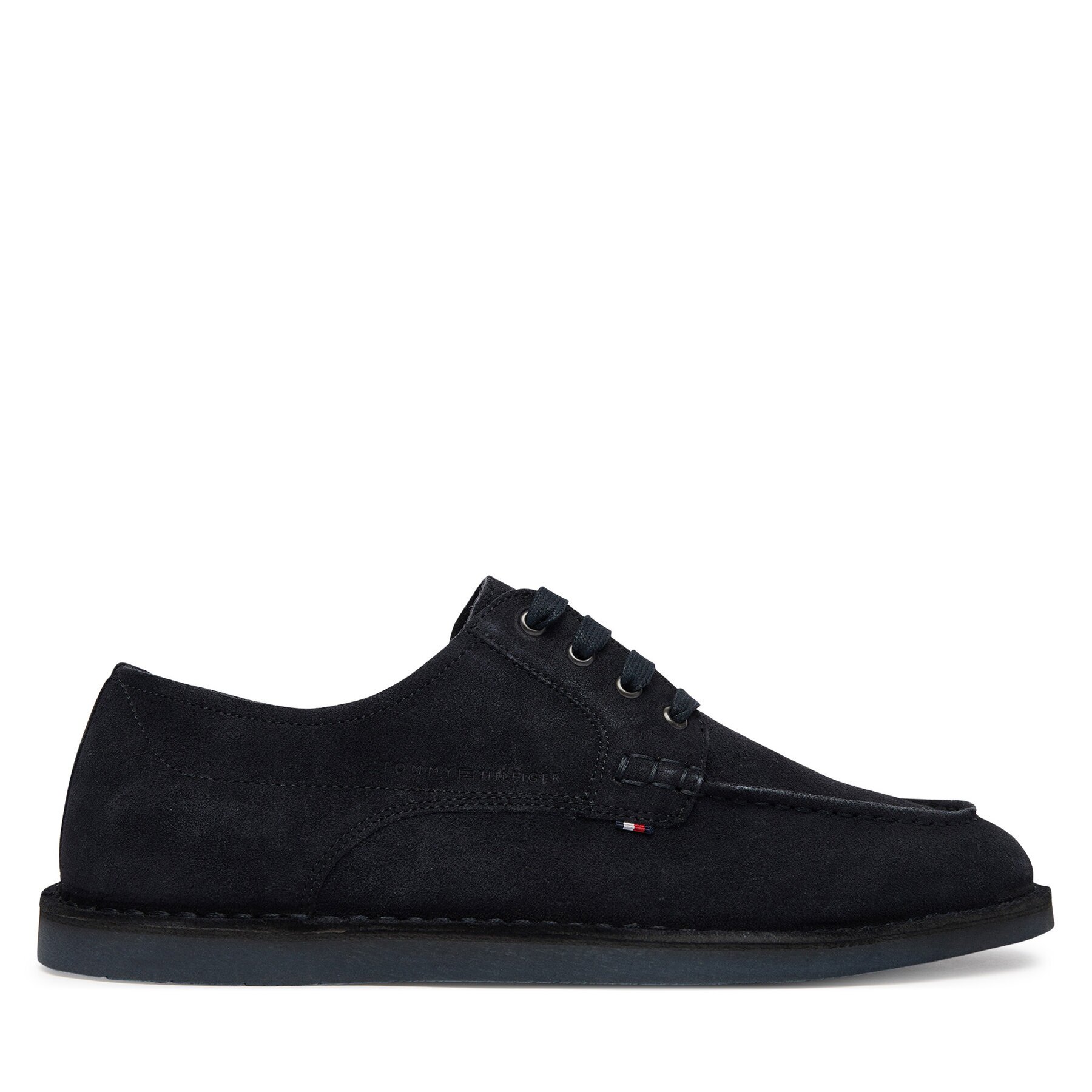 Tommy Hilfiger Обувки Stitchdown Suede Derby FM0FM05841